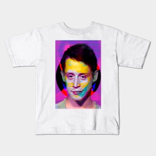 Macaulay Culkin Mugshot Kids T-Shirt